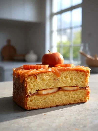 3-Ingredient Apple Cake