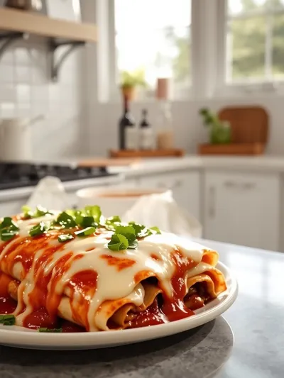 5-Ingredient Beef Enchiladas