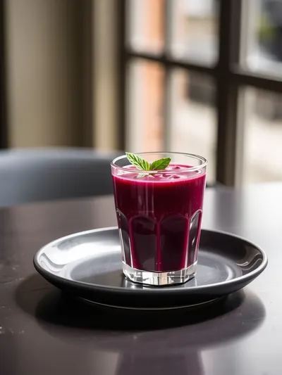 Beet Smoothie Recipe - ready to serve