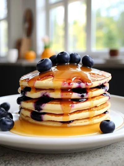 Blueberry Buttermilk Pancake Casserole – Easy Weekend Brunch