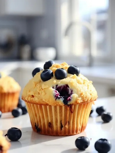 Blueberry Cream Cheese Muffins – Easy Brunch Treat