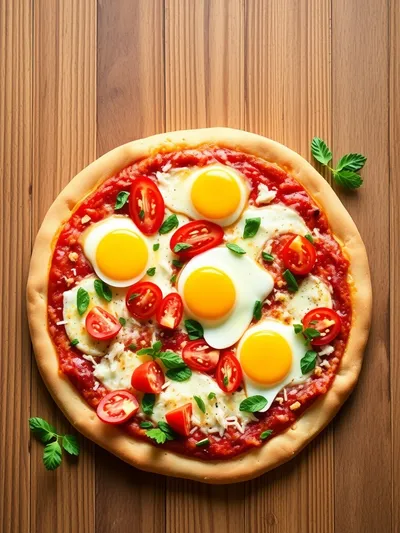 Best Breakfast Pizza Recipe - ingredients preparation