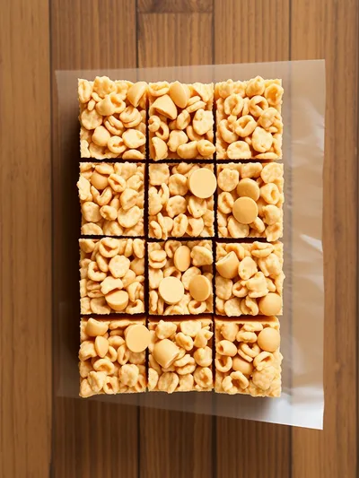 Butterscotch Rice Krispie Treats - ingredients preparation