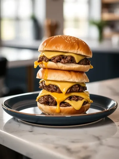 Chopped Cheese Sliders Recipe - cooking process
