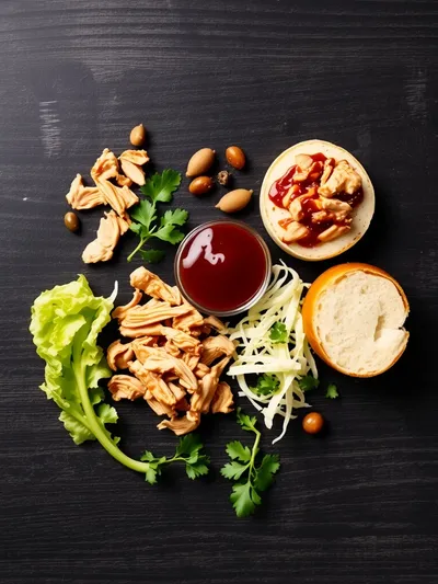 Crockpot BBQ Chicken – Easy Pulled Chicken - ingredients preparation