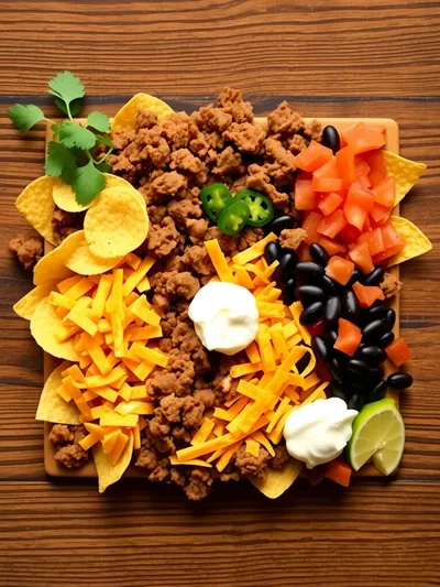 Frito Taco Pie – Crunchy Tex-Mex Delight - ingredients preparation
