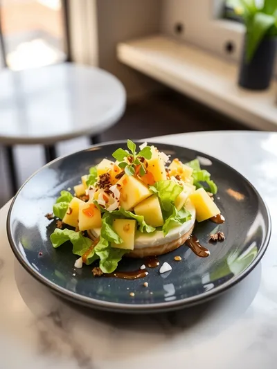 Hawaiian Cheesecake Salad Recipe - cooking process