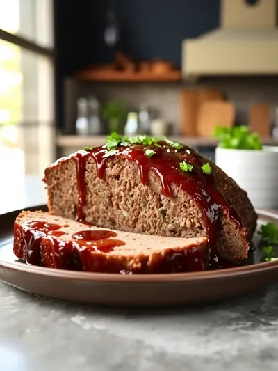 The Best Meatloaf You'll Ever Make - ready to serve