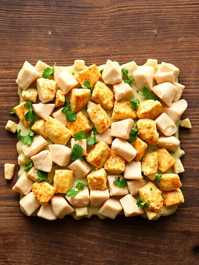 Million Dollar Chicken Casserole - ingredients preparation