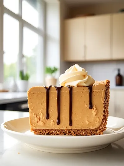 No Bake Peanut Butter Pie – Graham Cracker Crust