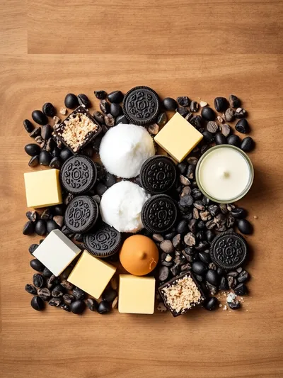 Oreo Dump Cake – Simple 5 Ingredient Dessert - ingredients preparation