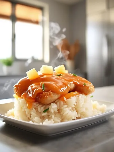 Pineapple Chicken and Rice Recipe