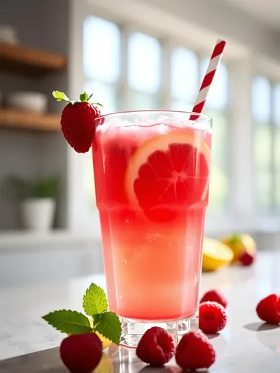Raspberry Lemonade Smoothie