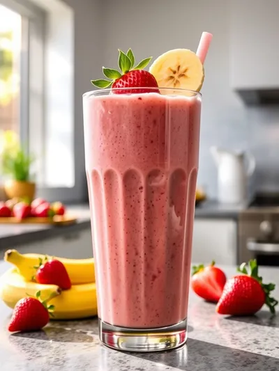Strawberry Banana Smoothie Recipe