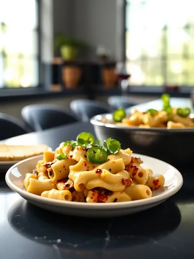 Taco Mac and Cheese - ready to serve