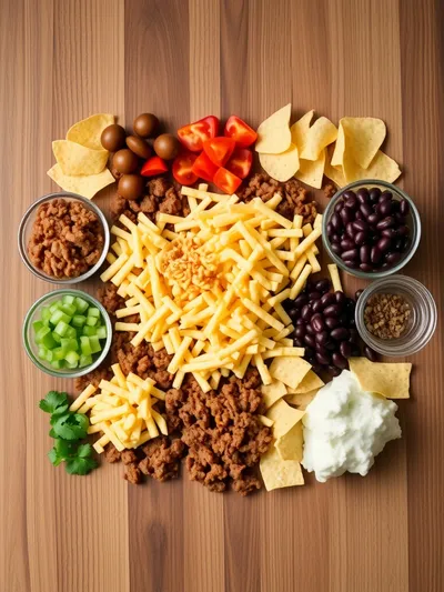 Walking Taco Casserole – Perfect Dinner Recipe - ingredients preparation
