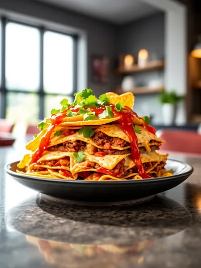 Walking Taco Casserole – Perfect Dinner Recipe - ready to serve