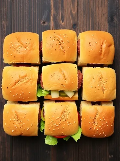 White Trash Sliders - ingredients preparation