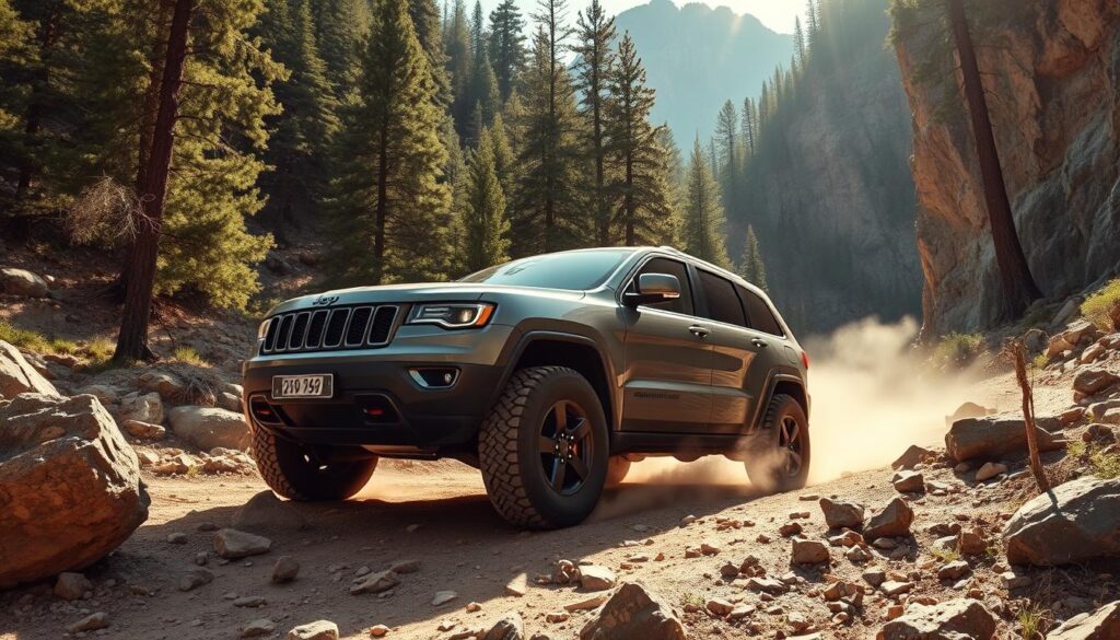 off-road capabilities of Jeep Grand Cherokee